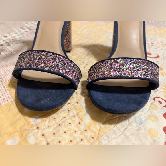 Multicolour glitter block heels size 9 worn once - Picture 7 of 7
